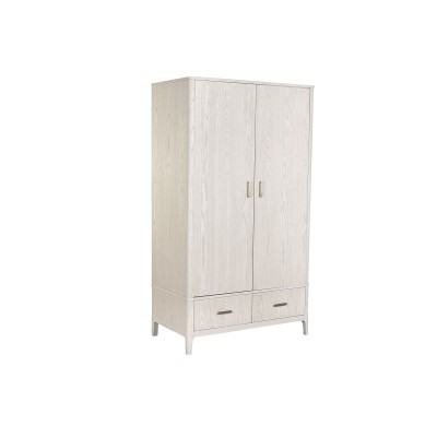 Armoire Home ESPRIT Gris clair Métal Bois MDF