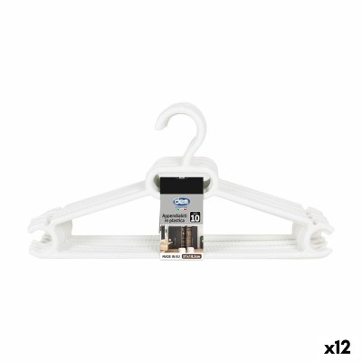 Jeu de porte-manteaux Dem Colores Plastique 0,5 x 37 x 18,5 cm 10 Pièces (12 Unités)