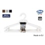 Set of Clothes Hangers Dem Colores Plastic 0,5 x 37 x 18,5 cm 10 Pieces (12 Units)