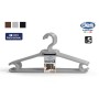 Set of Clothes Hangers Dem Colores Plastic 42 x 20 cm 5 Pieces (12 Units)