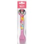 Cutlery set Minnie Mouse CZ11401 Pink Plastic 2 Pieces