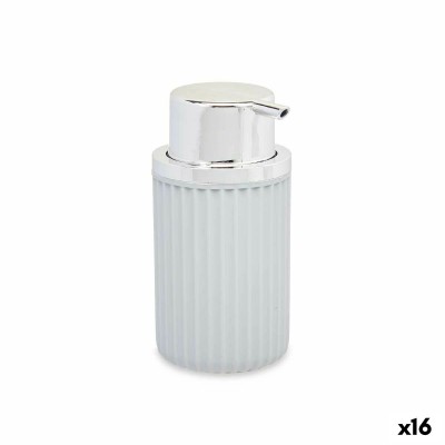 Distributeur de Savon Berilo Gris Plastique 450 ml 7 x 14,5 x 8,5 cm (16 Unités)