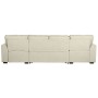 Canapé Convertible Home ESPRIT Sable Moderne 298 x 154 x 92 cm