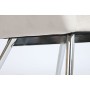 Siège Home ESPRIT Gris Crème Doré Argenté Polyester Métal 74 x 74 x 90 cm 74 x 67 x 90 cm