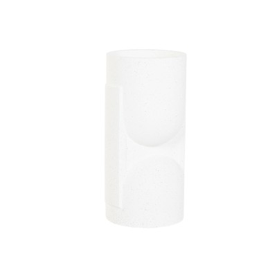 Cache-pot Home ESPRIT Blanc Magnésium Urbaine 36 x 36 x 70 cm