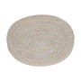 Place mat Home ESPRIT White Natural Bamboo Rattan 40 x 30 x 1 cm
