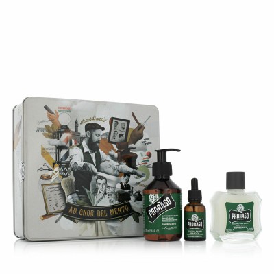 Beard care set Proraso Línea Refrescante 3 Pieces