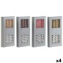Candle Set DKD Home Decor Bicoloured 2 x 2 x 18,5 cm 4 Pieces (4 Units)