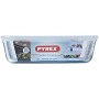 Récipient de Conservation des Aliments Pyrex Blanc Transparent Rectangulaire 1,5 L
