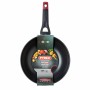 Wok Pan Pyrex Black Aluminium