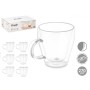 Tasse Vivalto Transparent 270 ml (6 Unités)