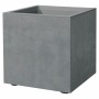 Plant pot Deroma Grey 25 cm Plastic Squared Bucket Ø 25 cm