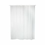 Shower Curtain Exma White PVC 140 x 180 cm