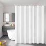 Rideau de Douche Exma Blanc PVC 140 x 180 cm