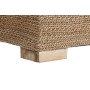 Garden sofa Home ESPRIT White Natural 117 x 92 x 65 cm