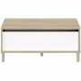 Lift-Top Coffee Table Parisot White 100 x 50 x 43,6 cm