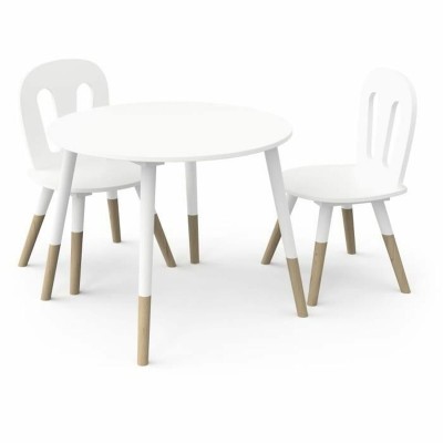 Set de Table et Chaises pour Enfants Demeyere Blanc