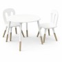Children's table and chairs set Demeyere White