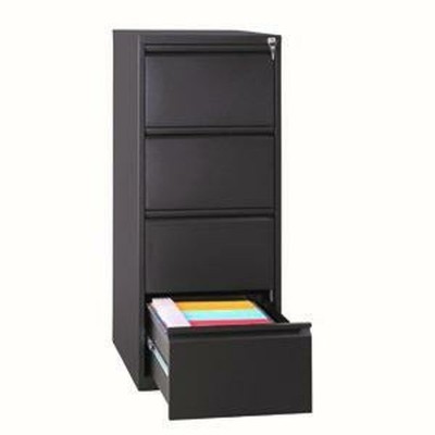 File Cupboard Bisley Black A4 132 x 46 x 62 cm
