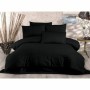 Duvet cover set Black Super king 3 Pieces