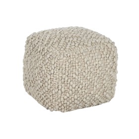 Footrest Home ESPRIT Beige 45 x 45 x 45 cm