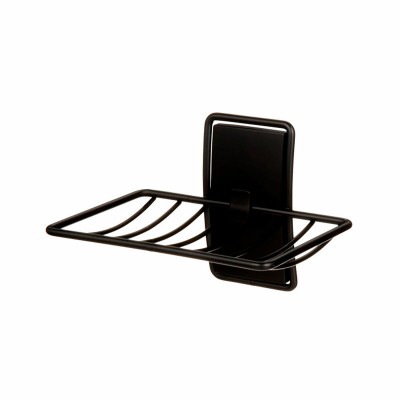 Soap dish Command Matte back Metal Plastic Matt 3 Pieces