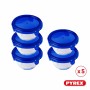 Set of lunch boxes Pyrex Transparent 5 Pieces