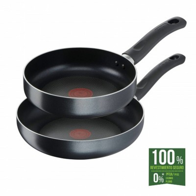 Poêle Tefal EASY COOK 2UDS Blanc Acier inoxydable