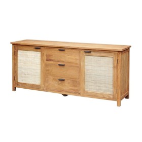 Buffet Home ESPRIT Rotin bois de teck 180 x 50 x 85 cm