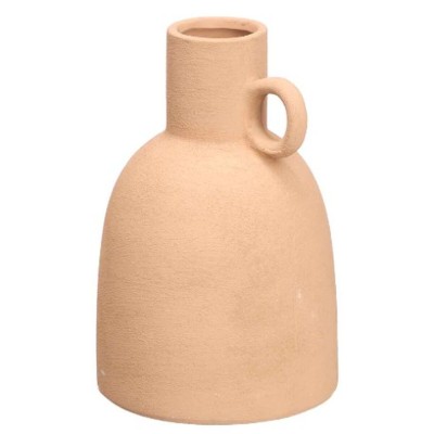 Vase Gift Decor Brown Ceramic 16,8 x 25,5 x 16,8 cm