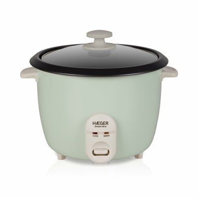 Rice Cooker Haeger RC-18L.002A Green Stainless steel Plastic 50 W
