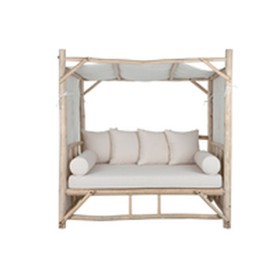 Sun-lounger Home ESPRIT White Natural