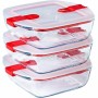 Récipient de Conservation des Aliments Pyrex Cook & Heat 1 L Transparent