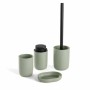 Bath Set TODAY HOY Green Plastic Modern 4 Pieces (4 Units)
