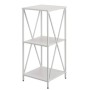 Shelves Gift Decor Grey Metal 33 x 33 x 75 cm