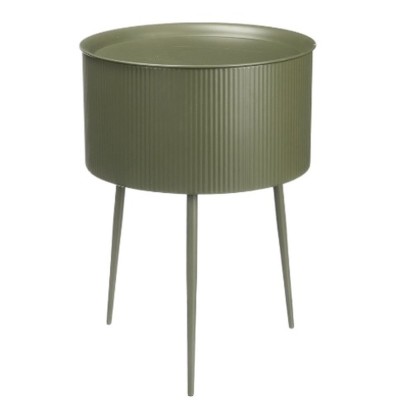 Side table Gift Decor Green 40 x 40 x 57 cm