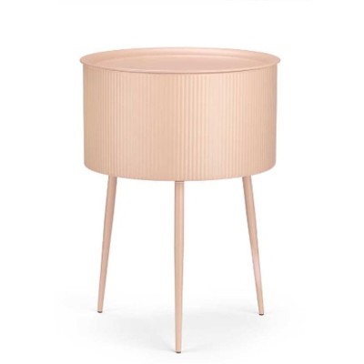 Side table Gift Decor Pink 40 x 40 x 57 cm