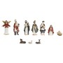Crèche de Noël Home ESPRIT Multicouleur Résine (8 Pièces)