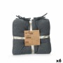 Set of cushions Gift Decor Grey 40 x 40 x 7 cm 2 Pieces (6 Units)