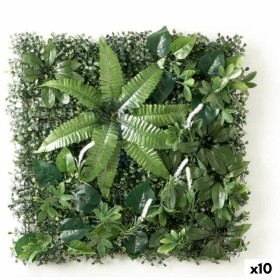 Vertical Garden Ibergarden White Green Plastic Fern 50 x 50 cm (10 Units)