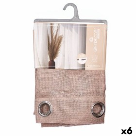 Rideau Gift Decor Marron 140 x 260 cm (6 Unités)