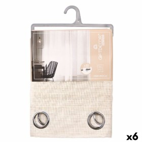 Rideau Gift Decor Marron 140 x 260 cm Rayures (6 Unités)