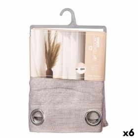 Rideau Gift Decor Gris 140 x 260 cm (6 Unités)