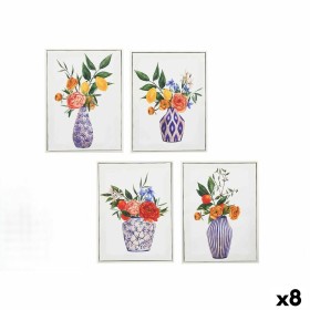 Toile Gift Decor Vase 30 x 3 x 40 cm (8 Unités)