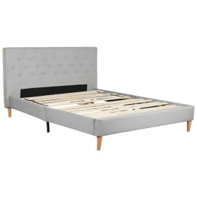 Bed Home ESPRIT Light grey 170 X 219 X 104 CM
