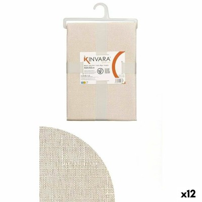 Nappe Kinvara Crème 140 x 240 cm (12 Unités)