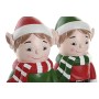 Christmas bauble Home ESPRIT Multicolour Elf 15 X 13 X 32 cm (2 Units)