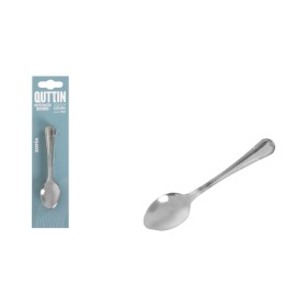 Coffee Spoon Quttin Sofia 10,5 x 2,5 cm 6 Pieces (12 Units)
