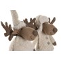Décorations de Noël Home ESPRIT Blanc Beige 25 x 18 x 44 cm (2 Unités)