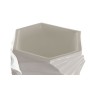 Cache-pot Home ESPRIT Blanc Fibre Moderne